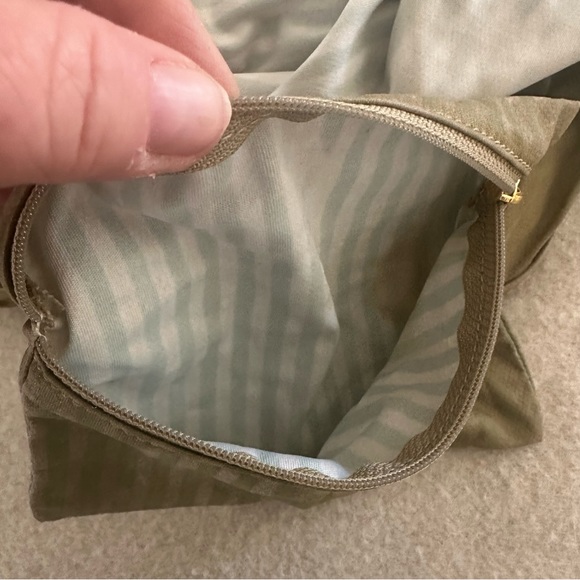 Fendi Vintage Striped Coated Fabric Shoulder Sling Bag Backpack with Pouchette - Picture 14 of 15